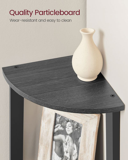 Corner Shelf Stand | 4-Tier Floor Storage Shelving