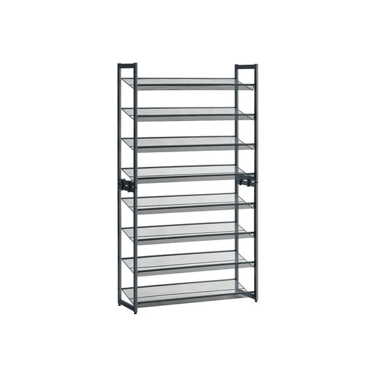 Eight Tier Shoe Rack | Metal Organizer For Large Collections
