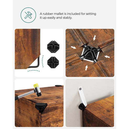 Modular Cube Storage Organizer | DIY Plastic Shelving Unit