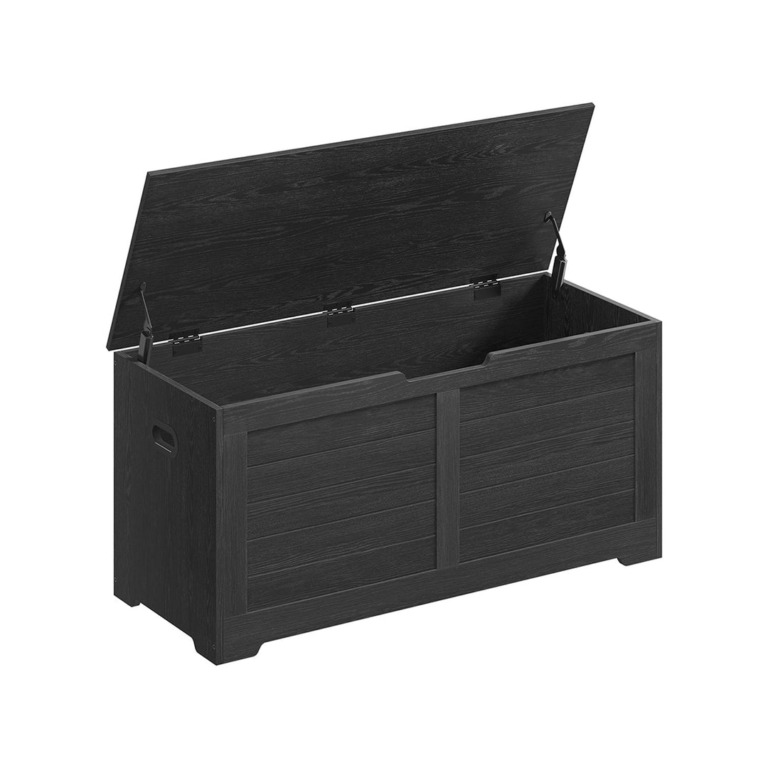 Storage Chest Bench | Multi-Purpose Lid Storage With Safety Hinges