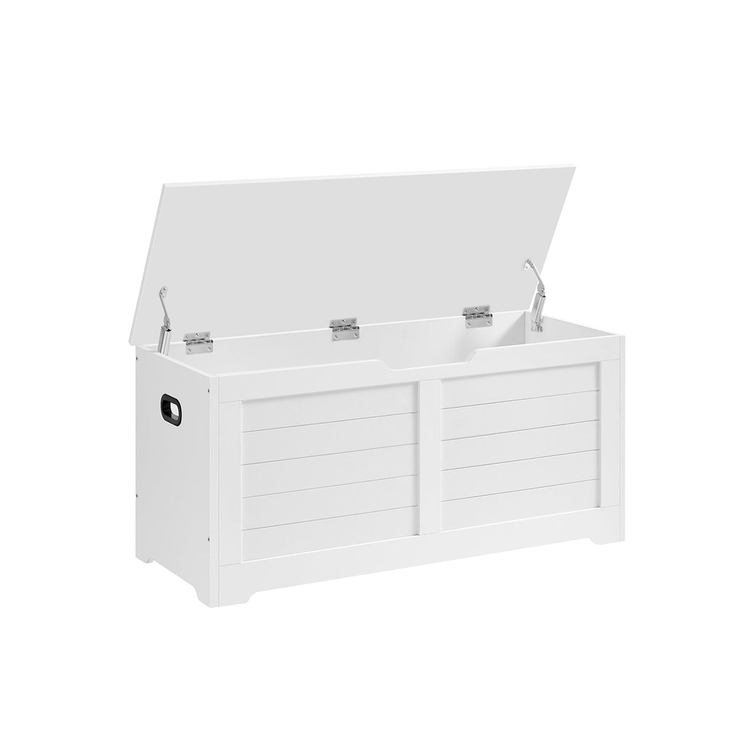 Storage Chest Bench | Multi-Purpose Lid Storage With Safety Hinges