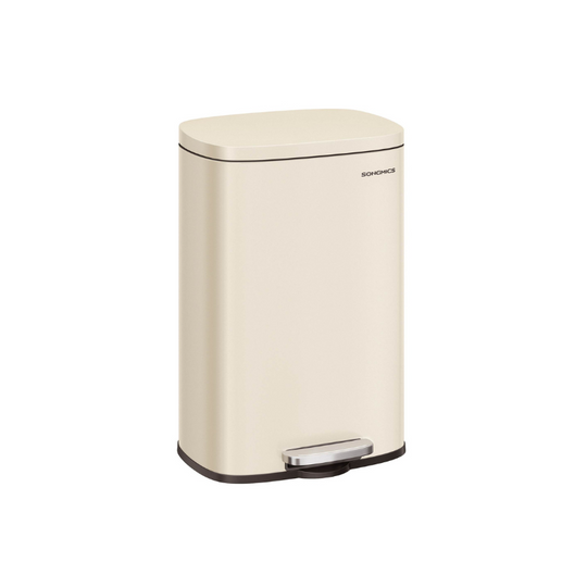 Step Pedal Trash Can | Quiet Close Lid For Kitchens