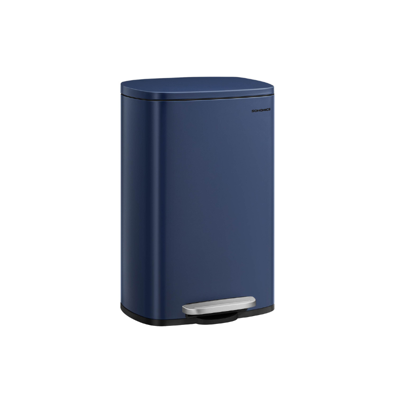 Step Pedal Trash Can | Quiet Close Lid For Kitchens