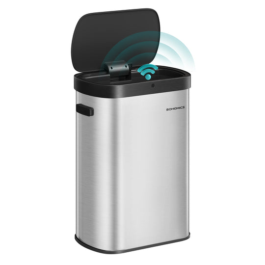Motion Sensor Trash Can | 13-Gallon Touch-Free Kitchen Bin