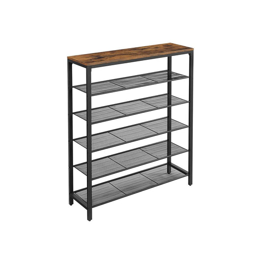 Industrial Shoe Rack | Multi-Tier Shoe Storage