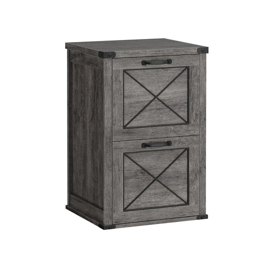 Farmhouse File Cabinet | Two Drawer Home Office Storage