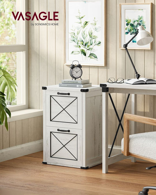 Farmhouse File Cabinet | Two Drawer Home Office Storage