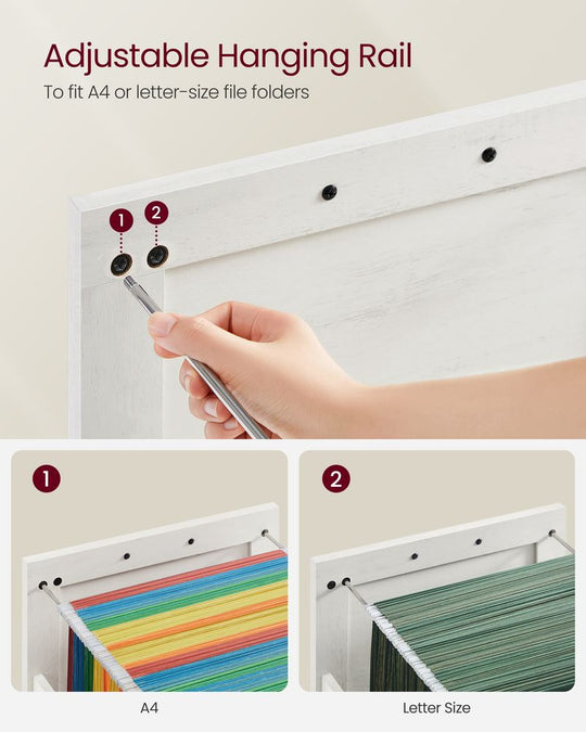 Farmhouse File Cabinet | Two Drawer Home Office Storage