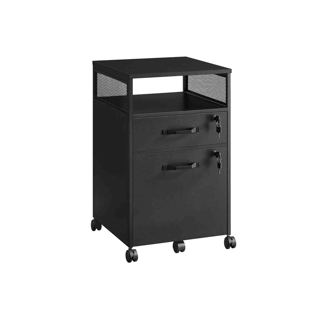 Mobile Filing Cabinet | Lockable Under-Desk Storage on Wheels