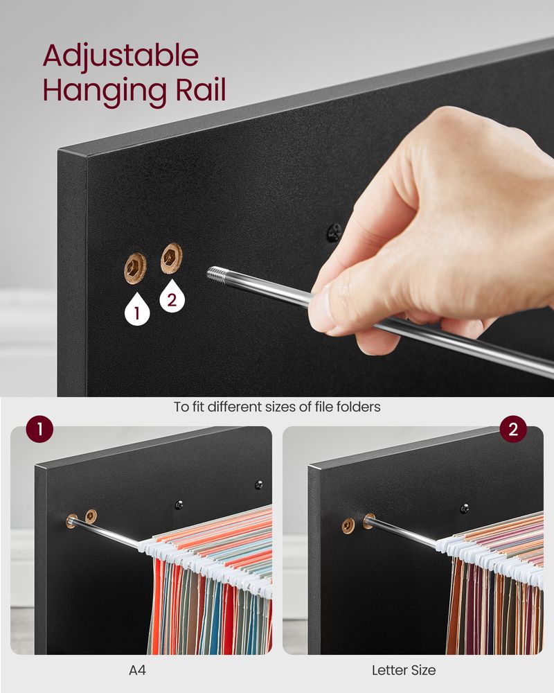 Mobile Filing Cabinet | Lockable Under-Desk Storage on Wheels