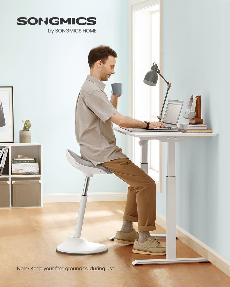Standing Desk Stool | Adjustable Height Sit-Stand Chair