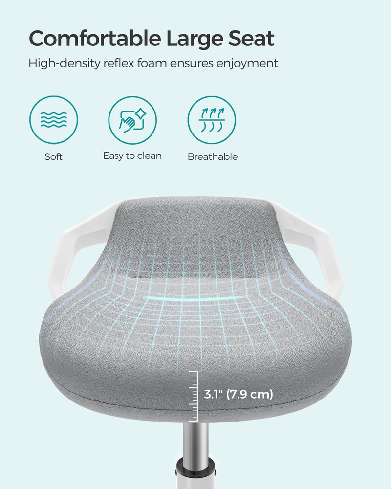 Standing Desk Stool | Adjustable Height Sit-Stand Chair