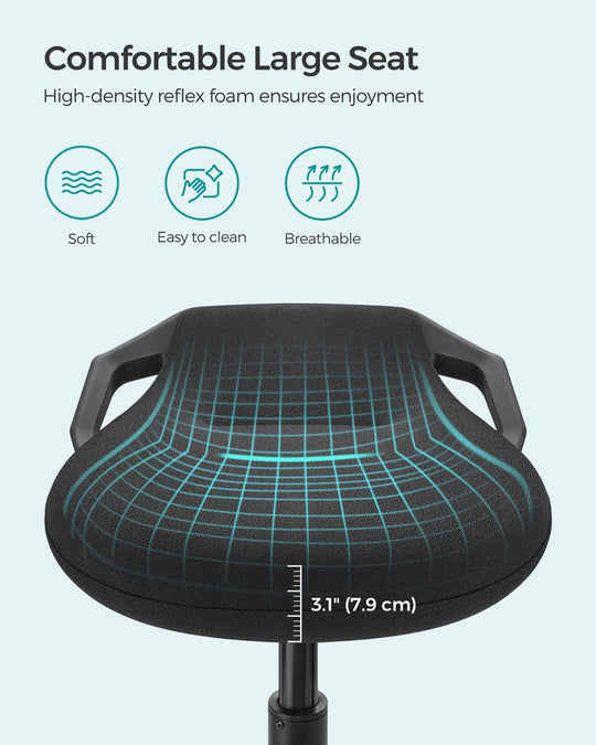 Standing Desk Stool | Adjustable Height Sit-Stand Chair