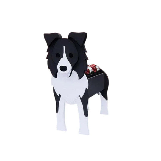 Dog-Shaped Planter | Novelty Indoor Outdoor Plant Pot
