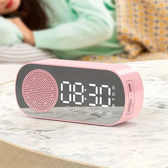 Digital Alarm Clock | Bluetooth Speaker with FM Radio