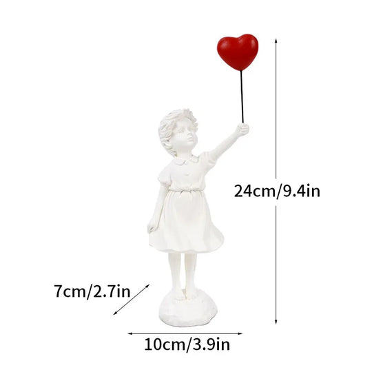 Flower Thrower Statue | Pop Art Figurine