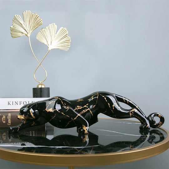 Jaguar Statue | Decorative Stone Sculpture
