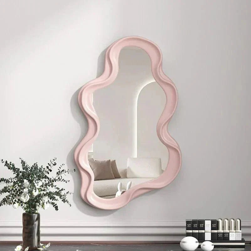 Cloud-Shaped Wall Mirror | Freeform Decorative Mirror