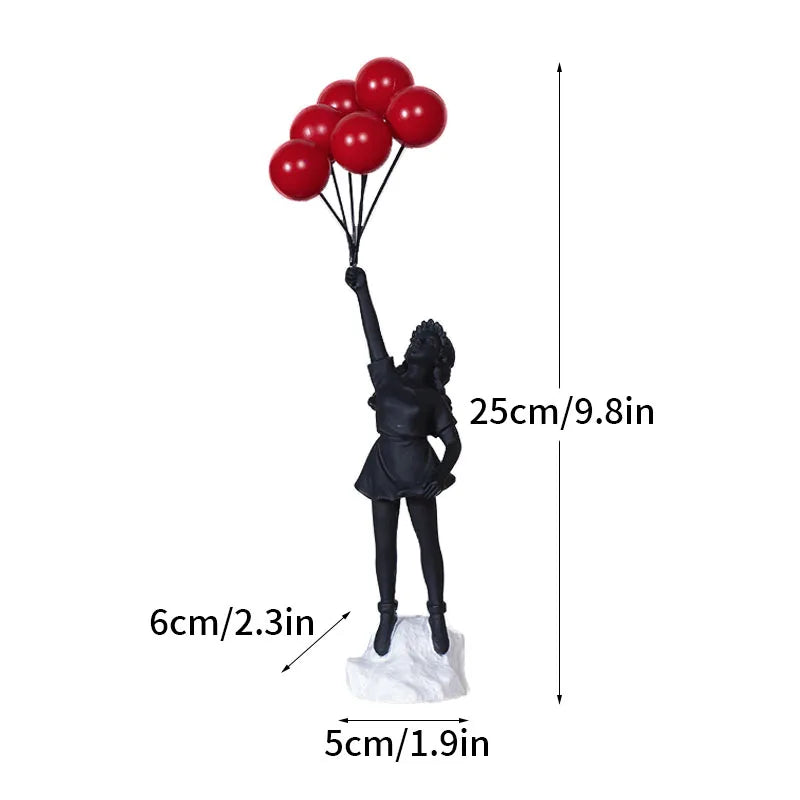 Flower Thrower Statue | Pop Art Figurine
