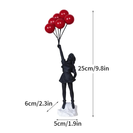 Flower Thrower Statue | Pop Art Figurine