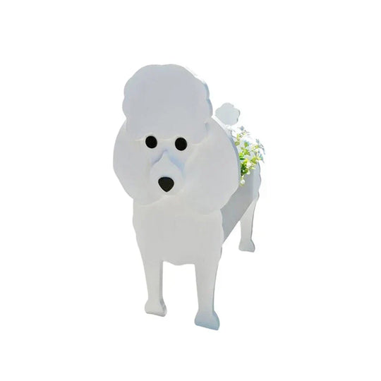 Dog-Shaped Planter | Novelty Indoor Outdoor Plant Pot