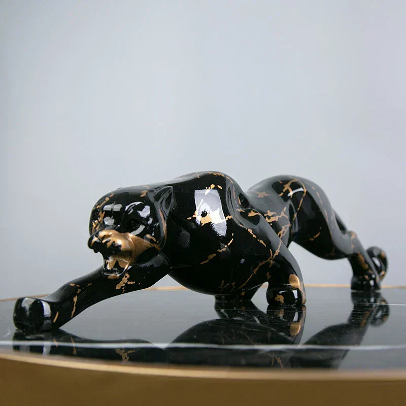 Jaguar Statue | Decorative Stone Sculpture