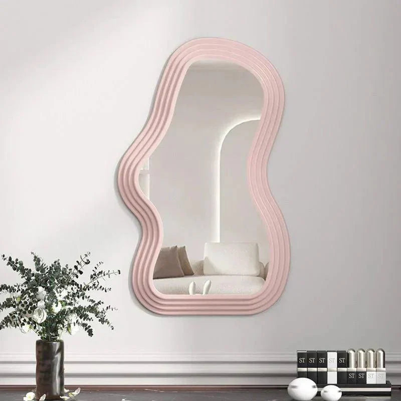 Cloud-Shaped Wall Mirror | Freeform Decorative Mirror