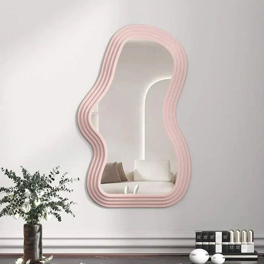 Cloud-Shaped Wall Mirror | Freeform Decorative Mirror