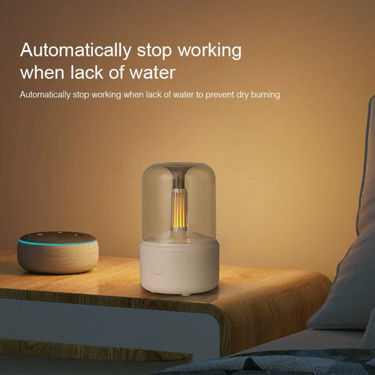 Retro Flame Diffuser | USB Aroma Mist Humidifier