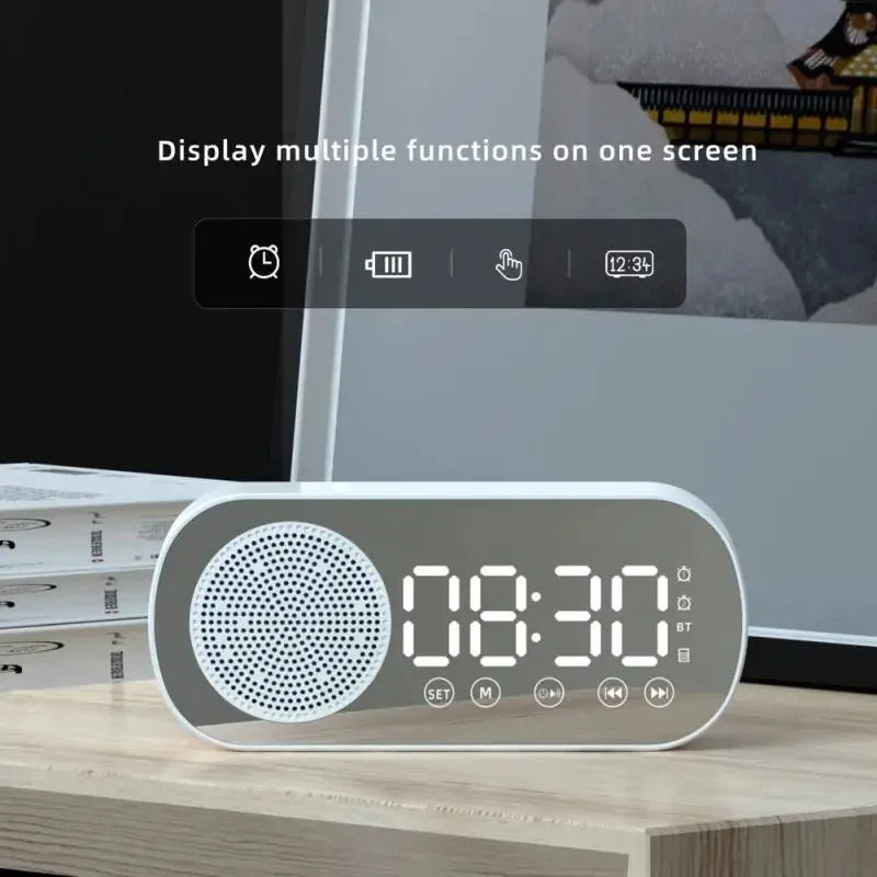 Digital Alarm Clock | Bluetooth Speaker with FM Radio