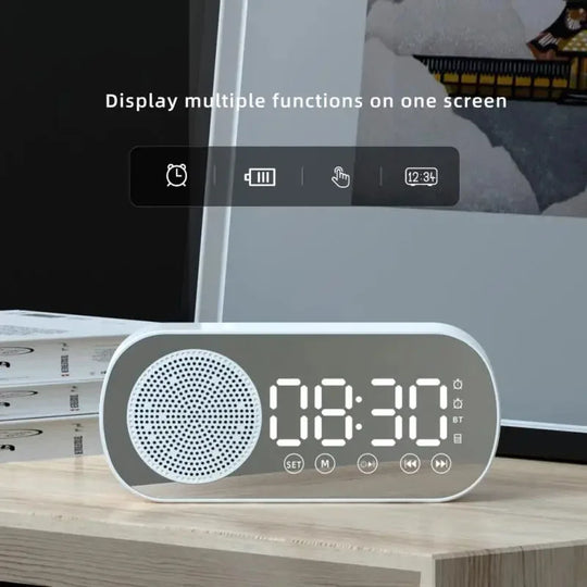 Digital Alarm Clock | Bluetooth Speaker with FM Radio