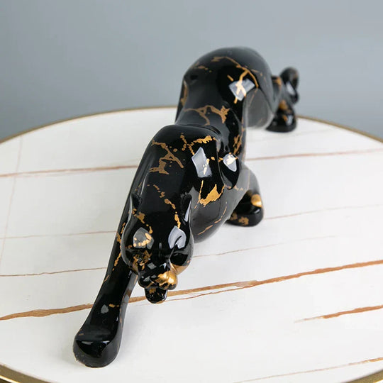 Jaguar Statue | Decorative Stone Sculpture
