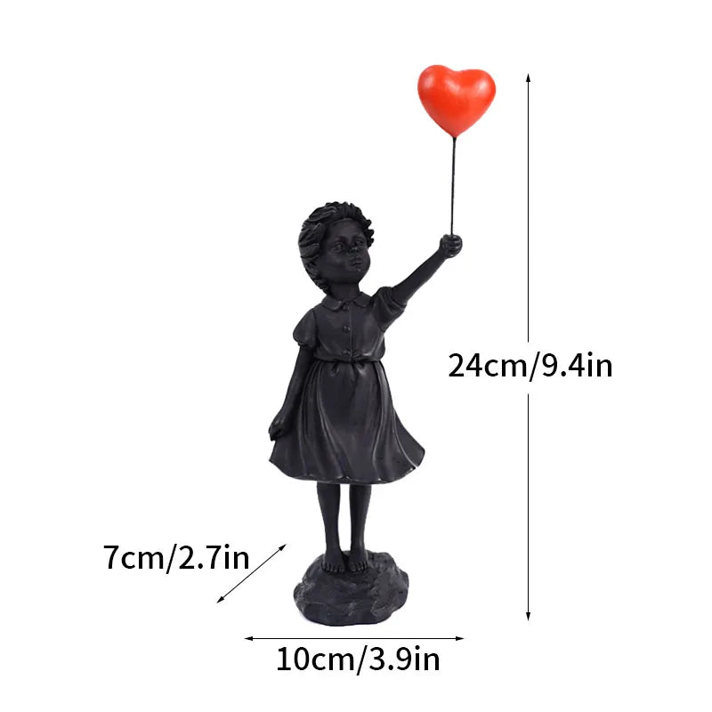 Flower Thrower Statue | Pop Art Figurine