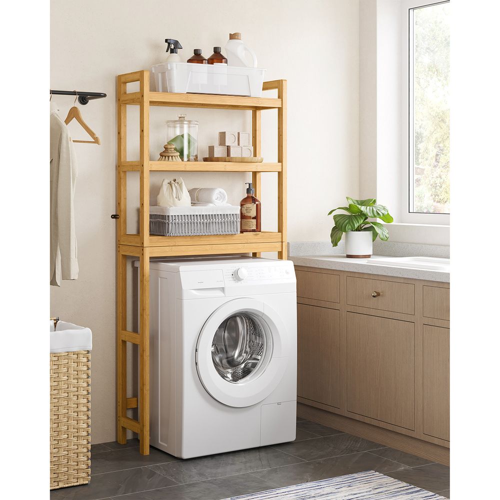Over-the-Toilet Storage Rack | 3-Tier Bathroom Organizer