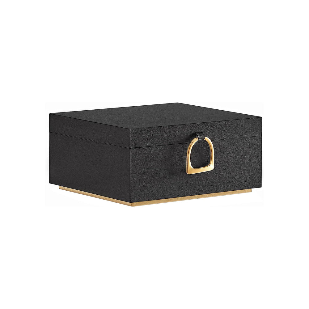 Jewelry Box Organizer | Metal Handle Storage Case