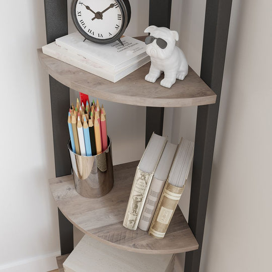 Corner Shelf Stand | 4-Tier Floor Storage Shelving