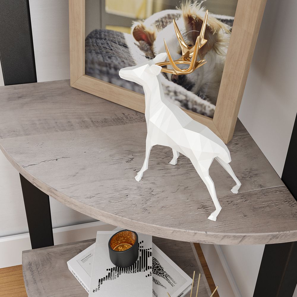 Corner Shelf Stand | 4-Tier Floor Storage Shelving