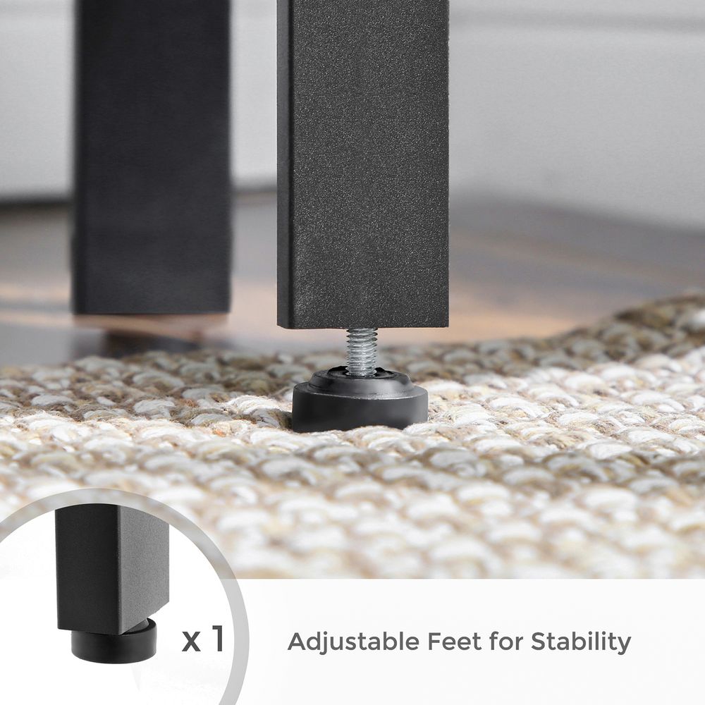 Corner Shelf Stand | 4-Tier Floor Storage Shelving