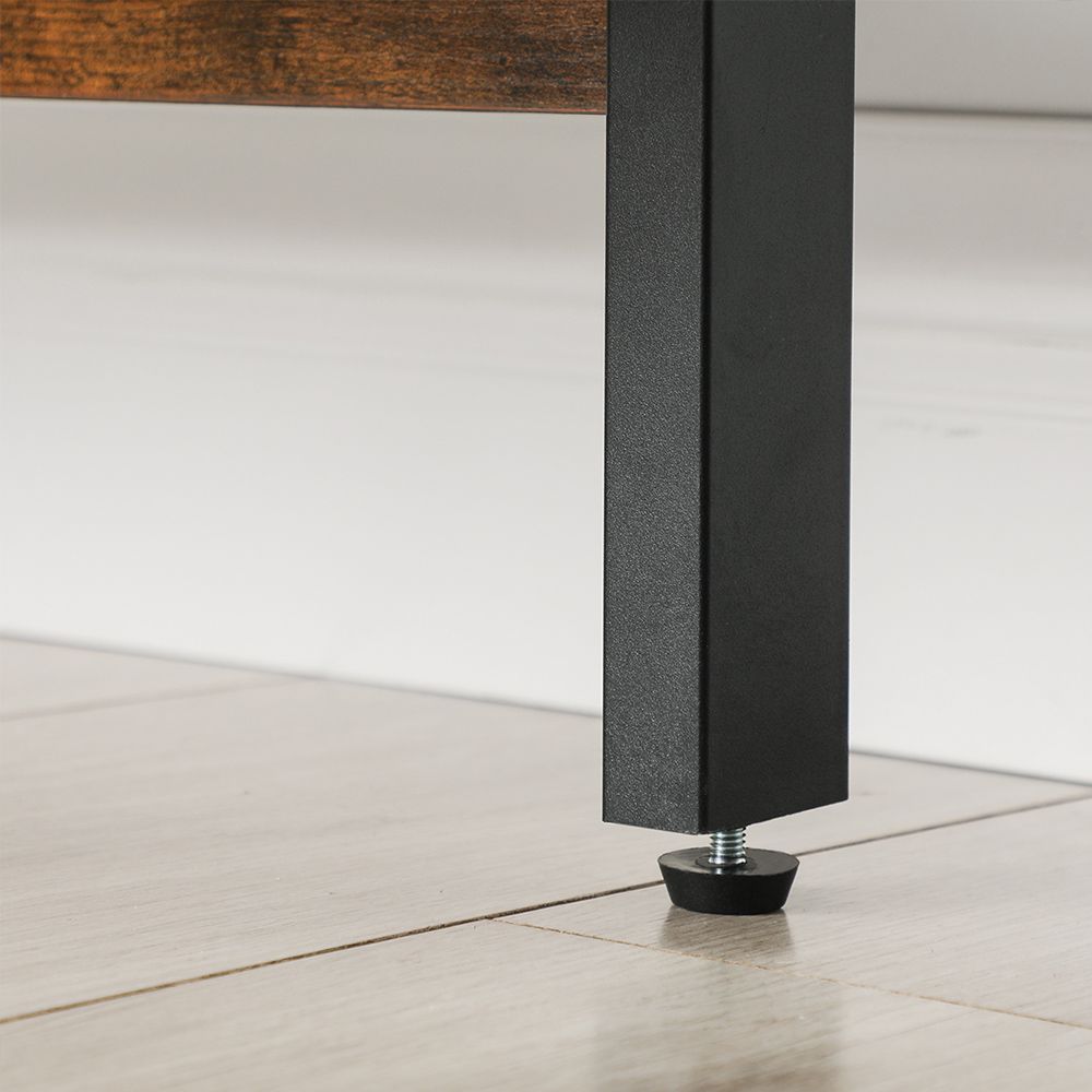 Slim Four Tier Ladder Shelf | Narrow Metal Frame Bookshelf