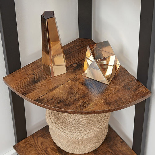 Corner Shelf Stand | 4-Tier Floor Storage Shelving