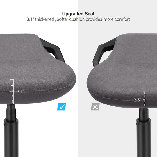 Standing Desk Stool | Adjustable Height Sit-Stand Chair
