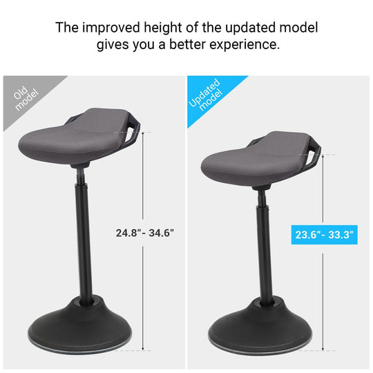Standing Desk Stool | Adjustable Height Sit-Stand Chair