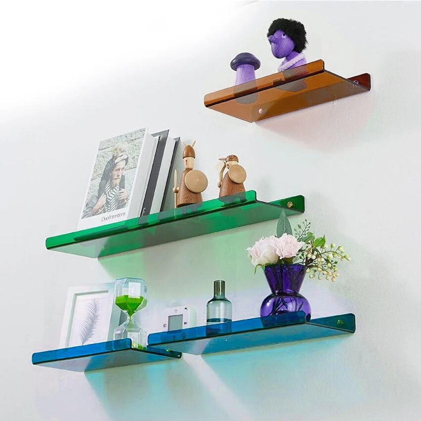 Floating Wall Shelf | Acrylic Display Shelving Set