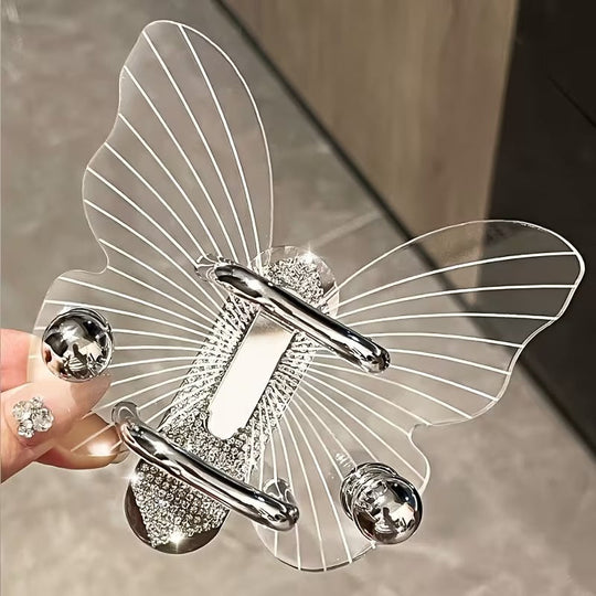 Butterfly Wall Storage Rack | Decorative Bathroom Organizer