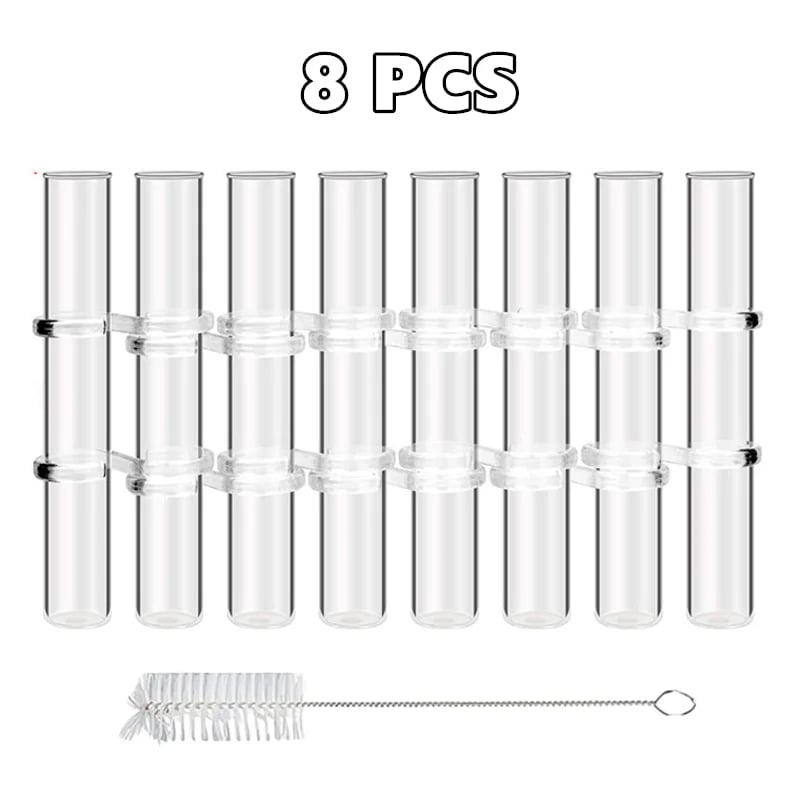 Glass Tube Bud Vase | Modular Flower Vase Set