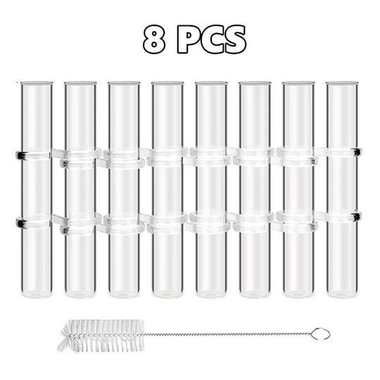 Glass Tube Bud Vase | Modular Flower Vase Set