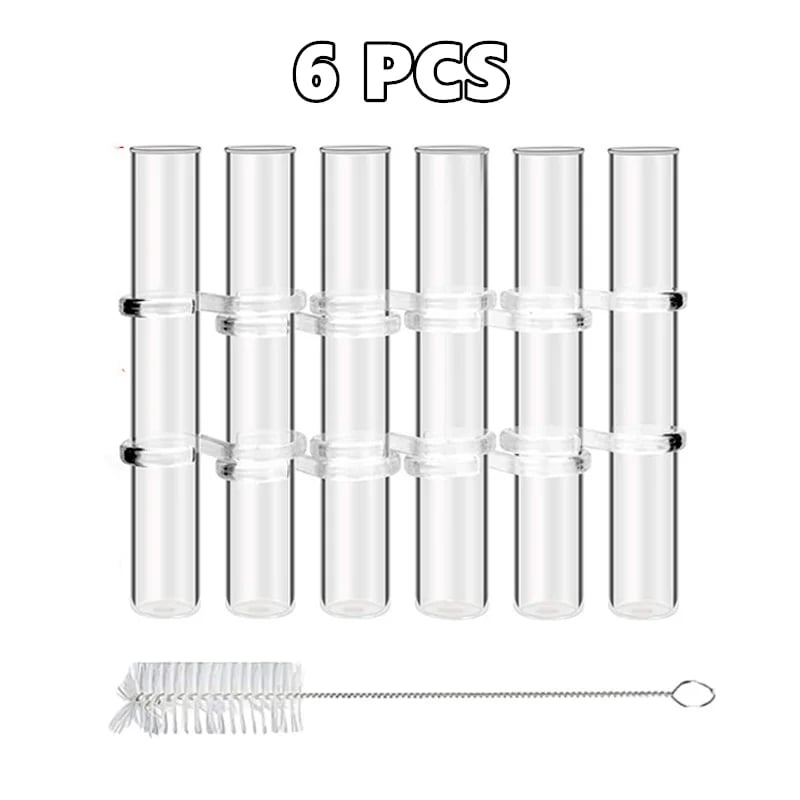 Glass Tube Bud Vase | Modular Flower Vase Set