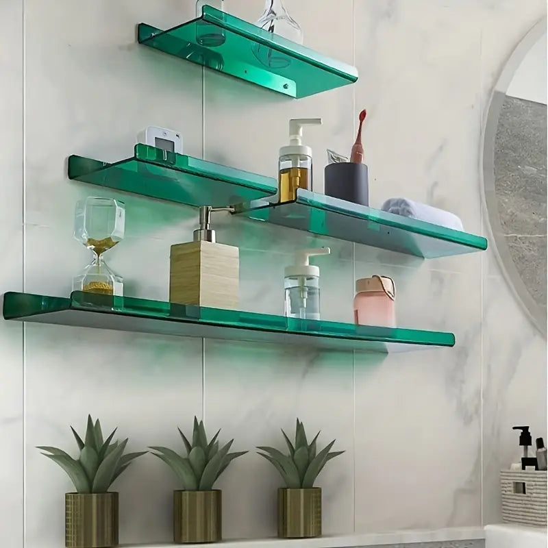 Floating Wall Shelf | Acrylic Display Shelving Set