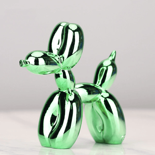 Balloon Dog Sculpture | Chrome-Finish Decorative Accent