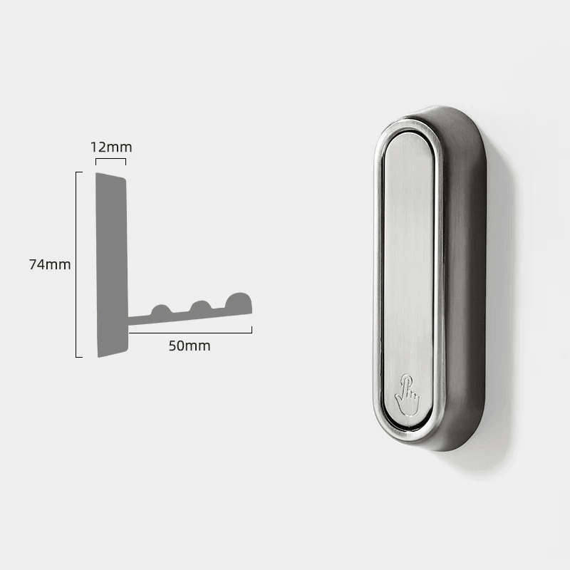 Foldable Wall Hooks | Space-Saving Metal Design